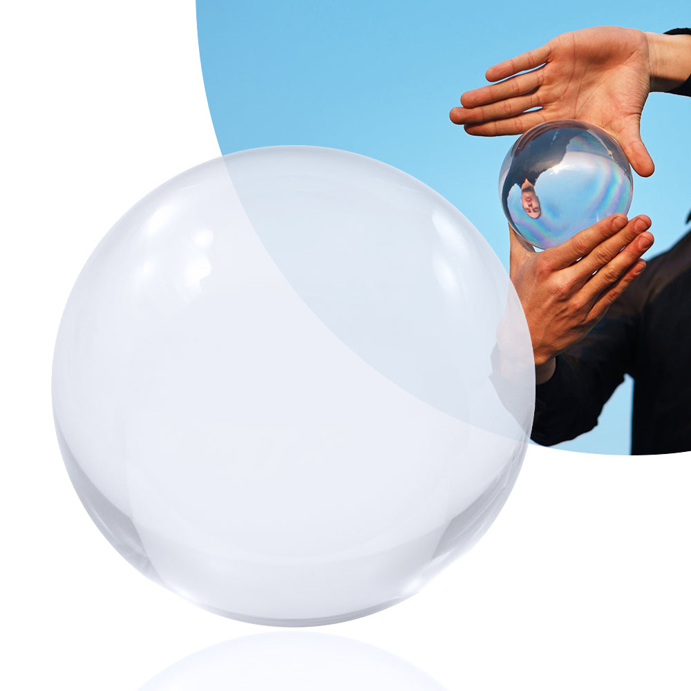 Juggle Dream 120mm Clear Acrylic Contact Juggling Ball