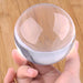 Juggle Dream Crystal Clear Contact Juggling Ball in hand