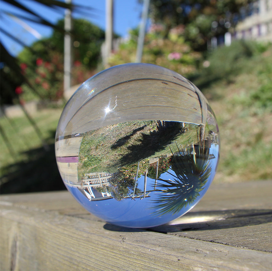 80mm Juggle Dream Crystal Clear Contact Juggling Ball