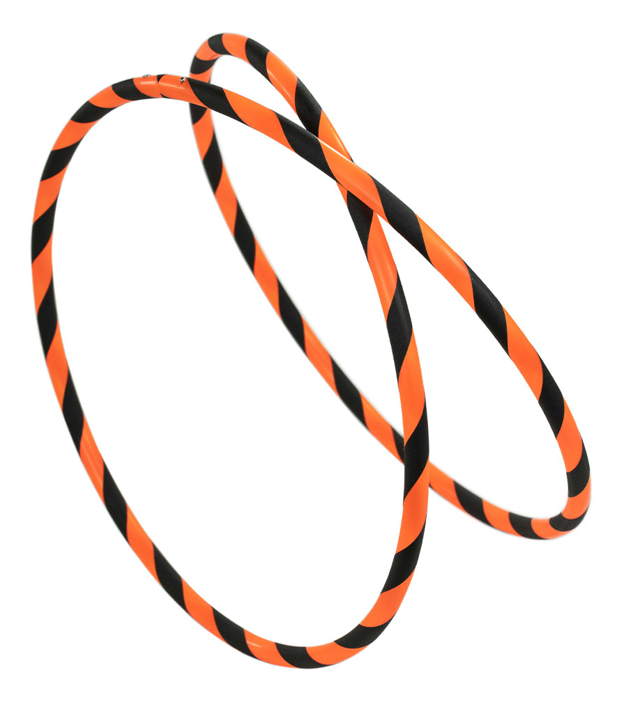 Juggle Dream Flex Elastic Hoop folded - black/orange colour