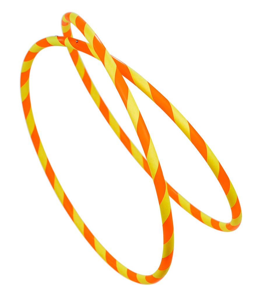 Juggle Dream Flex Elastic Hoop folded - yellow/orange colour