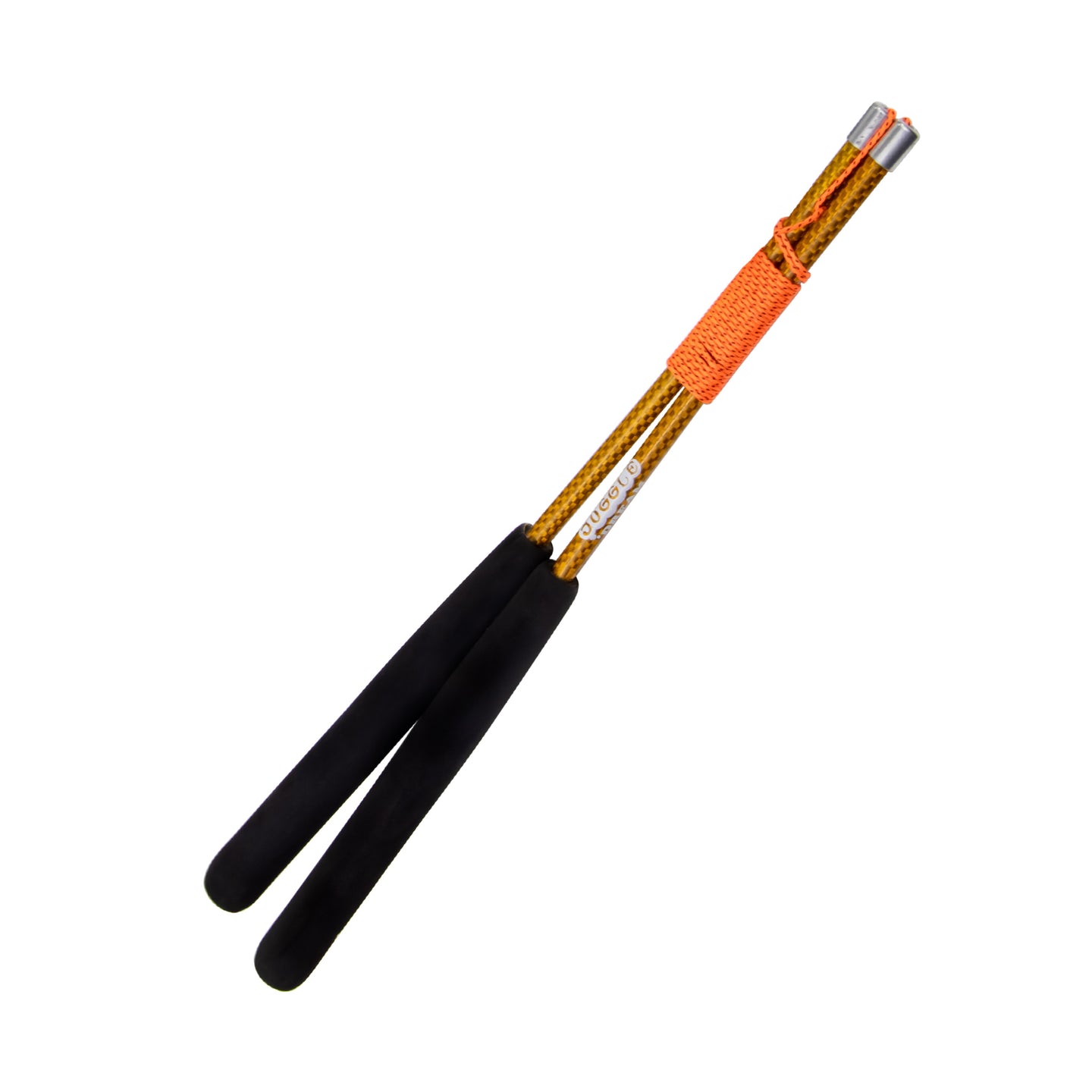 Golden Diabolo Handsticks sideway