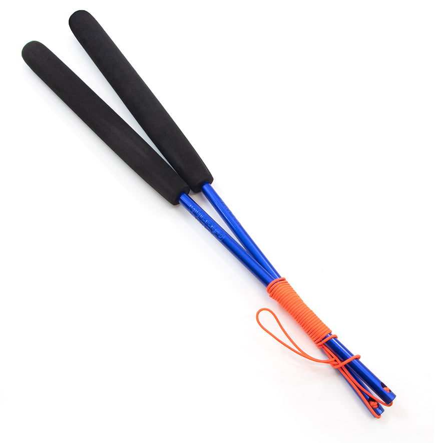 Juggle Dream Anodised Aluminium handstick - blue colour