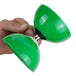 Juggle Dream Carousel Bearing Diabolo in hand - Green colour