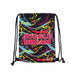 Front side of empty Juggle Dream Drawstring Bag