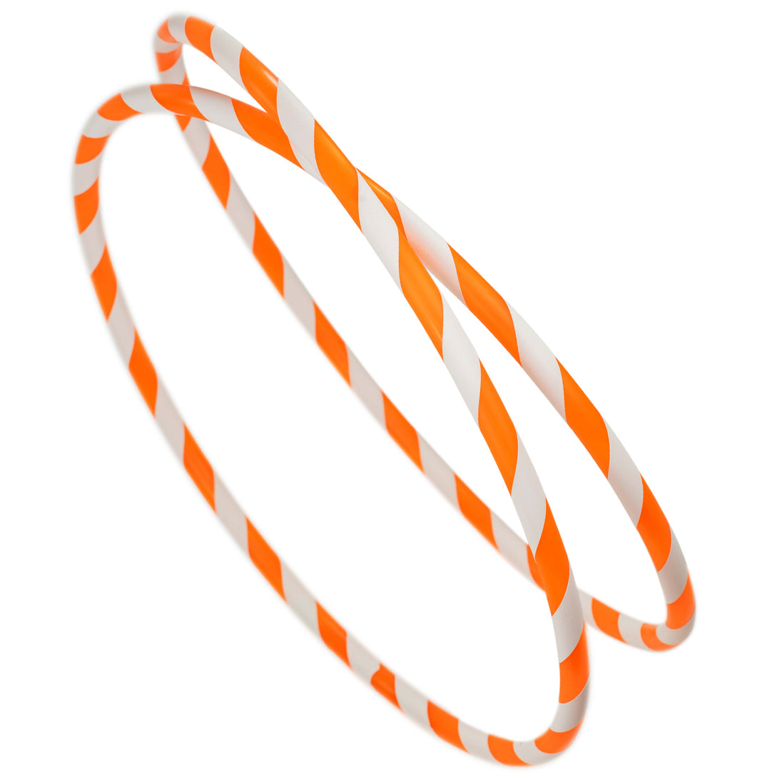 Juggle Dream Flex Elastic Hoop folded - white/orange colour