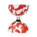 Juggle Dream Jester Bearing Diabolo front White/ Red colours