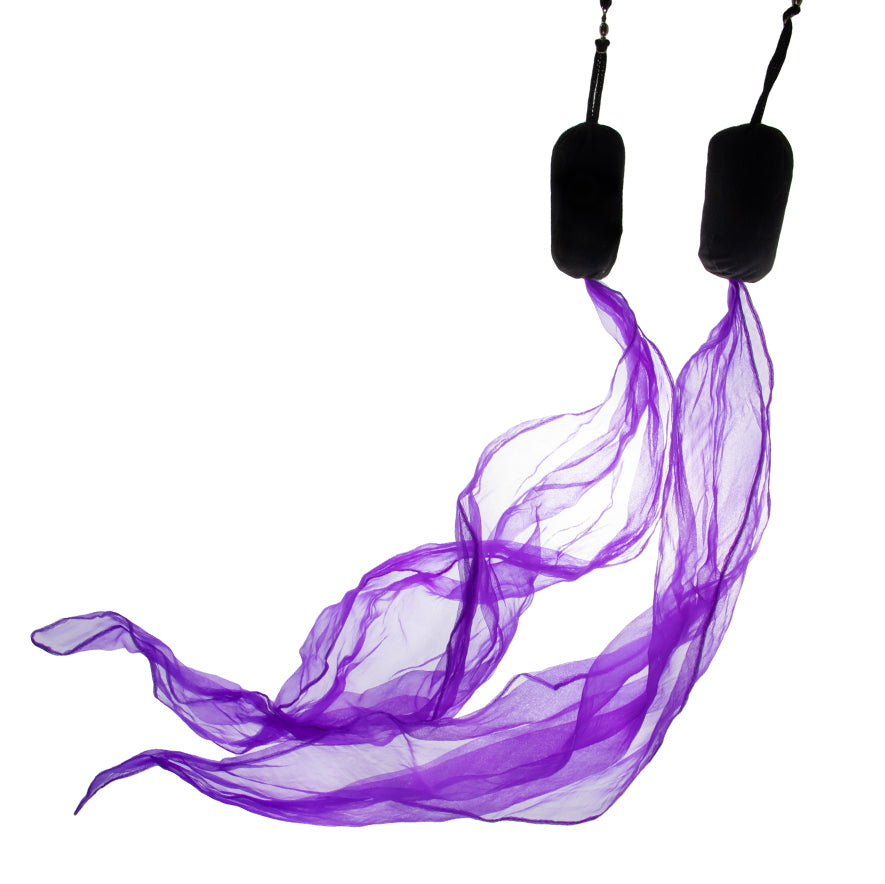 Juggle Dream Mini Scarf Poi - purple