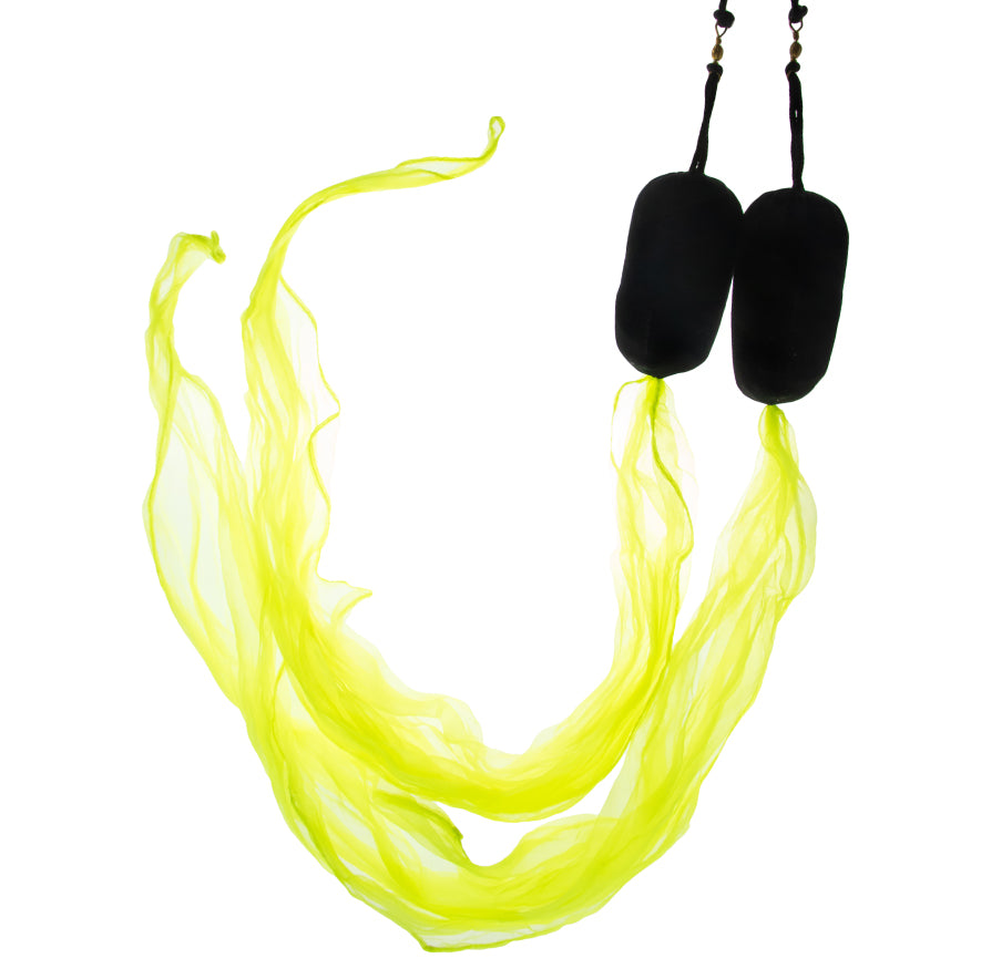 Juggle Dream Mini Scarf Poi - yellow