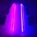 PoiStix Pro glowing in the dark with pink and purple colours