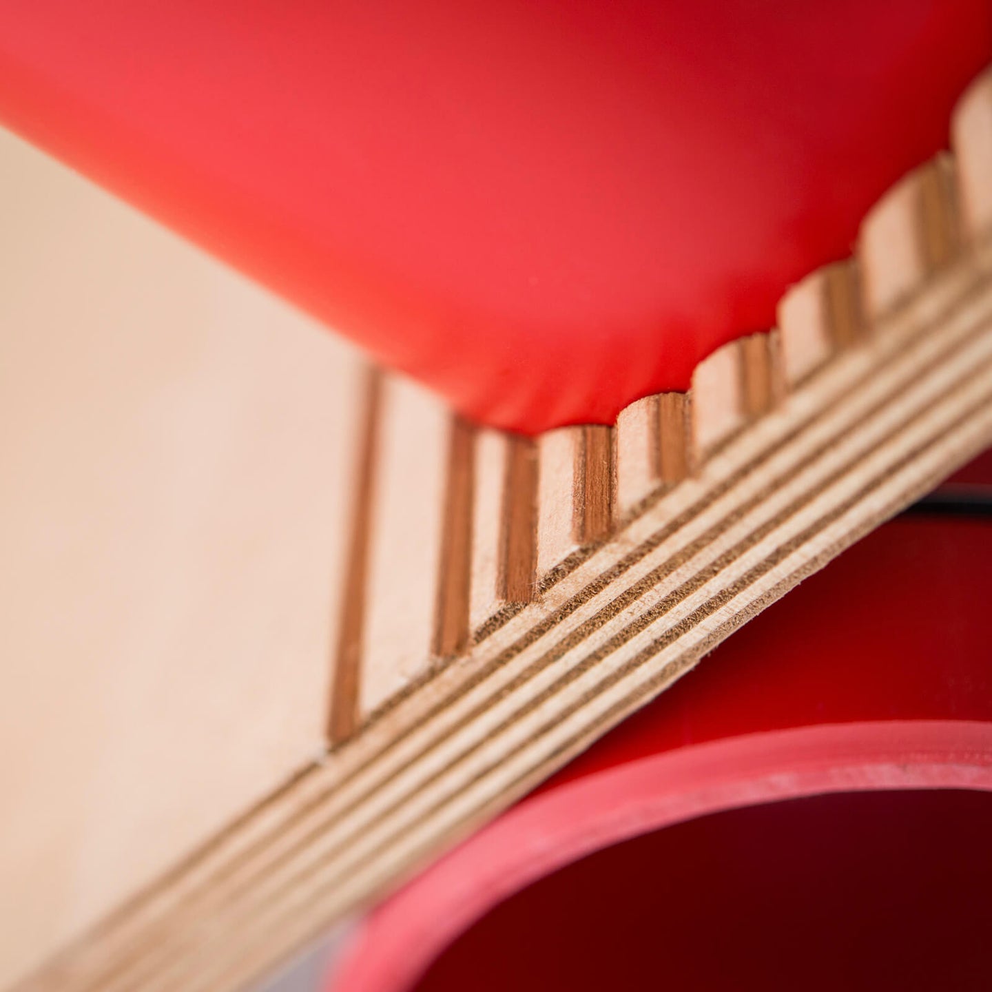 Play Rolla Bolla Board with Rolls close-up from the top