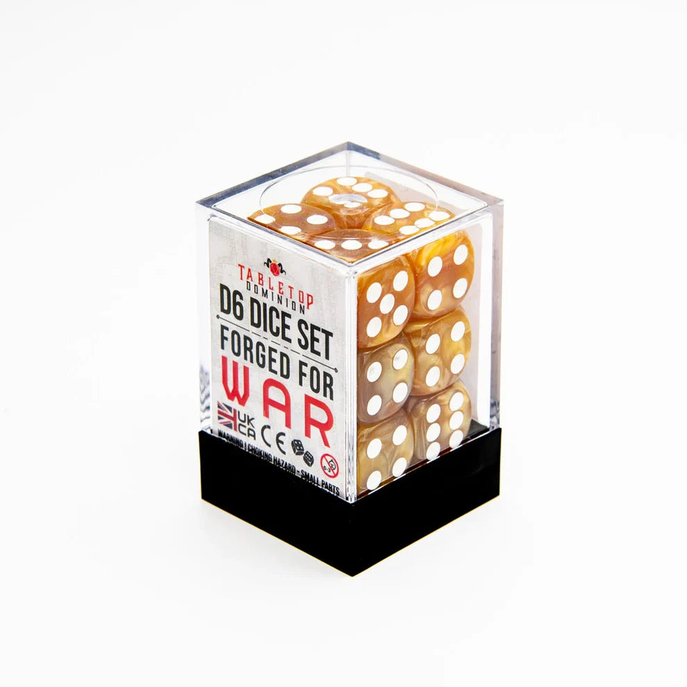 Tabletop Dominion D6 Dice Set - Pearl Collection