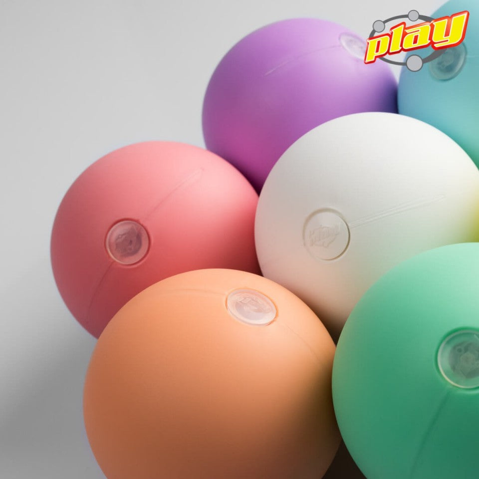 Play Plug & Play Ball - Russian, Rigid, lightweight shell partially filled with Quartz Sand or Millet Seed - Two Sizes Available
