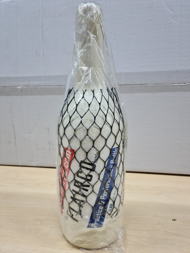Flairco Malibu Flair Bottle - 1 Litre - White with Printed Logo - Bargain basement - RRP £24.99