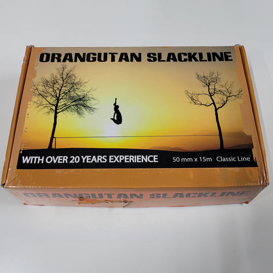 Orangutan Slackline - 15m - 50mm  -  Bargain Basement 