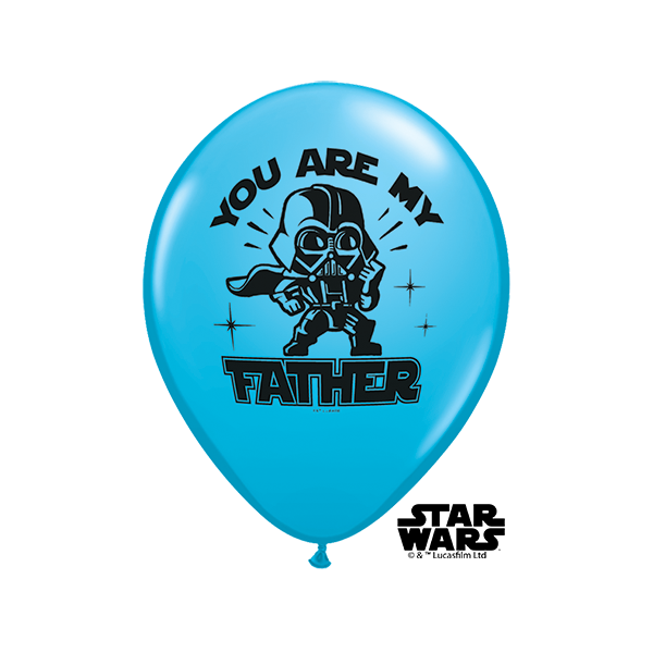 Qualatex 11" Star Wars 'Father' Balloons