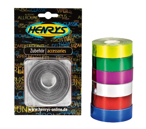 Henry's Metallic Deco Tape - 19mm x 10m