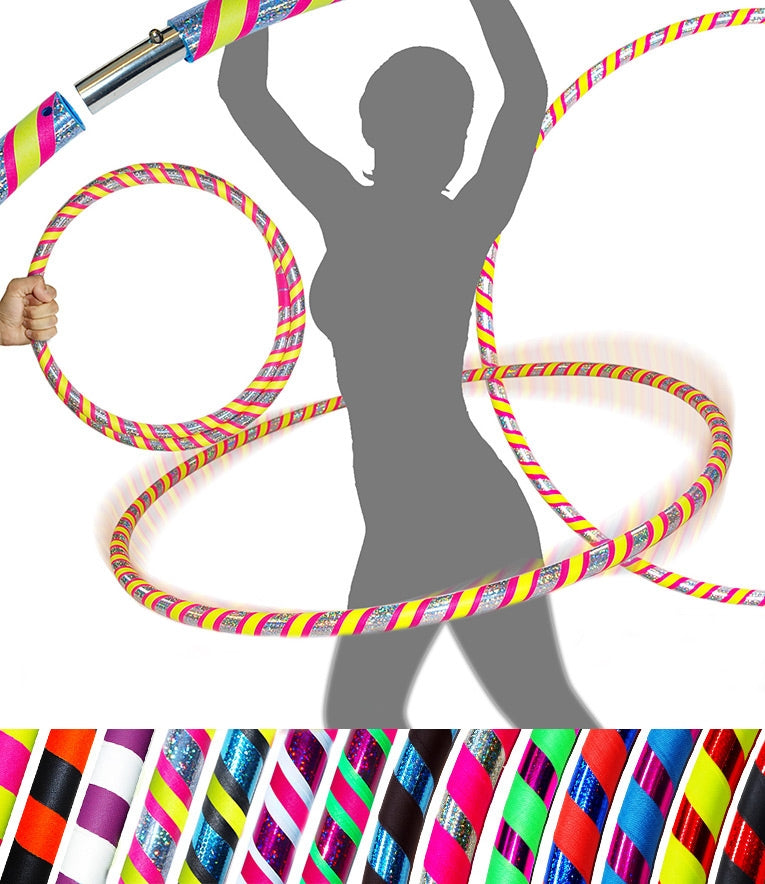 FNG Adult Travel Hula Hoop (Ultra-Grip) 100 cm - Main Image