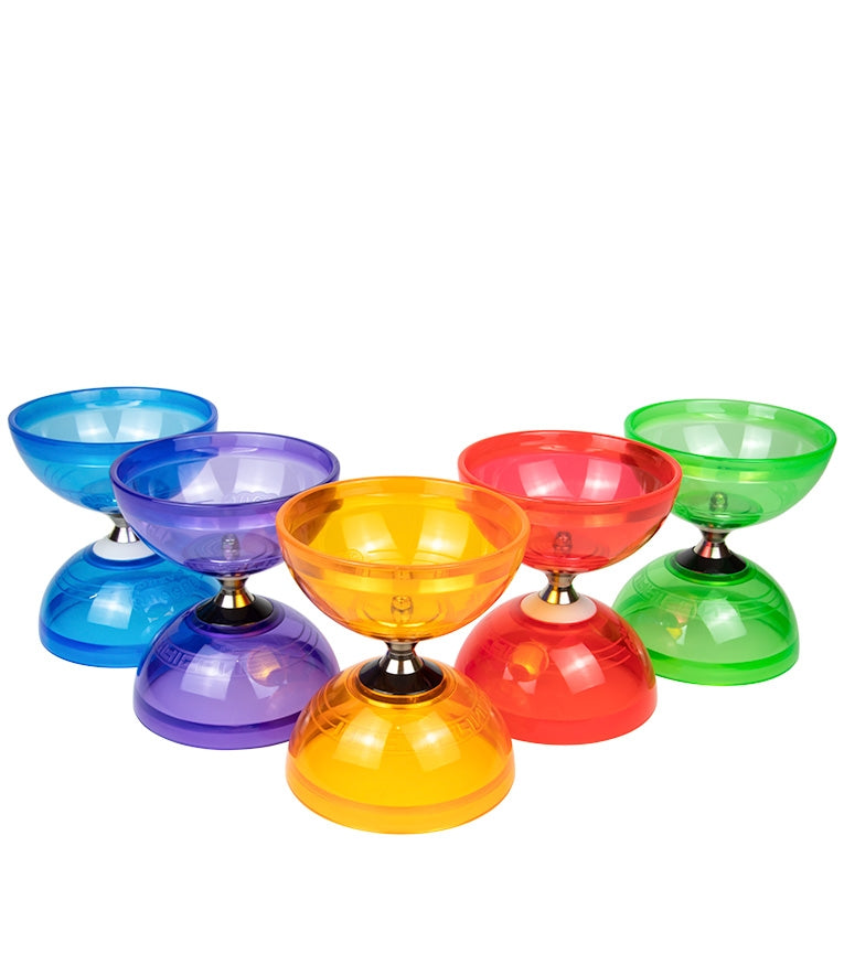 Juggle Dream Jumbo Hurricane Triple Bearing Diabolos - all colours