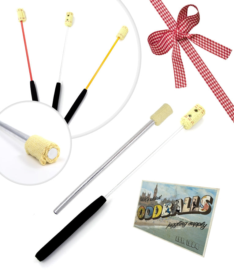 Pro Fire Breathing Torch For Performers - Fire Eating Stick Aluminum