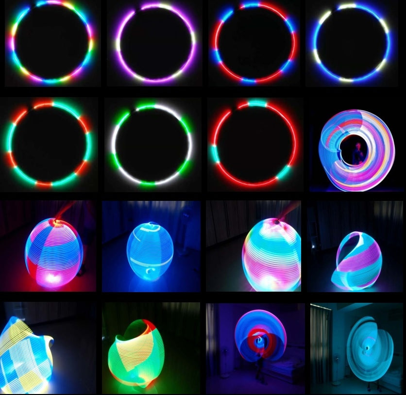 Juggle Dream SuperGLOW 300 mode Led hoop - 156 LED