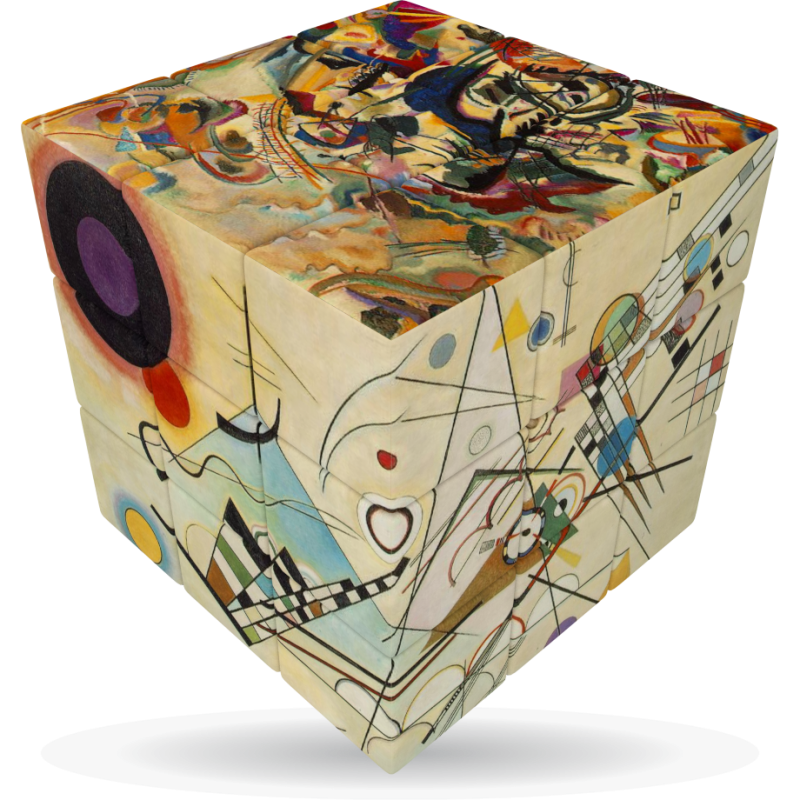 V-Cube KANDINSKY - 3 x 3 x 3 Straight Puzzle Cube