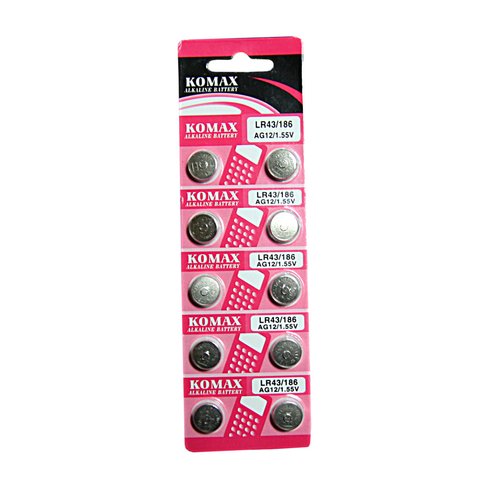 LR43 Batteries ( pack of 10 )