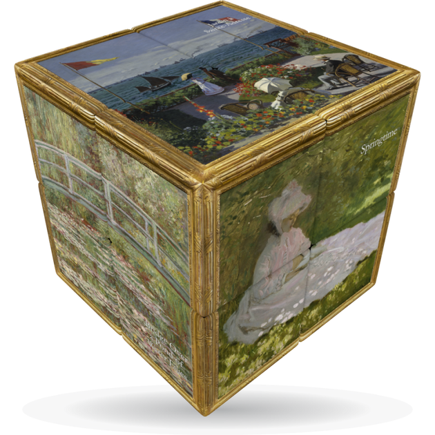 V-Cube 3 x 3 x 3 Monet Puzzle Cube