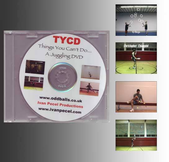 TYCD 1 (multi discipline Juggling DVD)