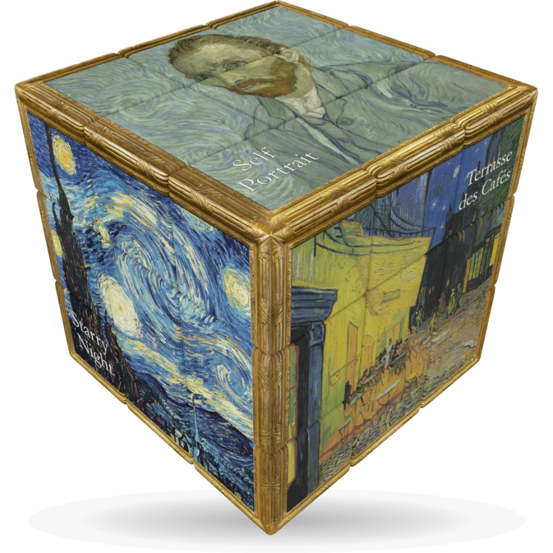 V-Cube VAN GOGH - 3 x 3 x 3 Straight Cube