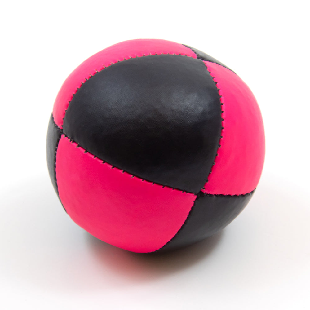 Pink UV 8-panel Squeeze juggling ball