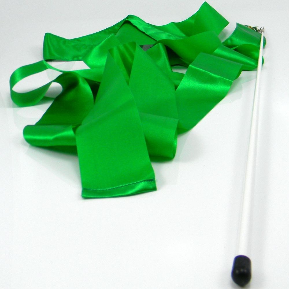 Green Gymnastic Dance Ribbon
