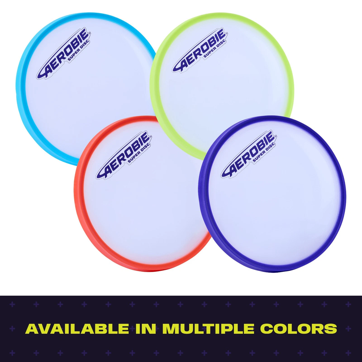 Aerobie Superdisc – 10" Flying Disc – Accurate, Floating & Pet Friendly