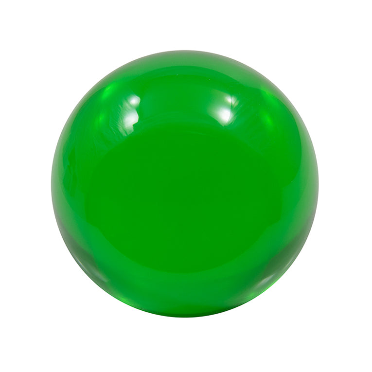 Green Acrylic Contact Juggling Ball