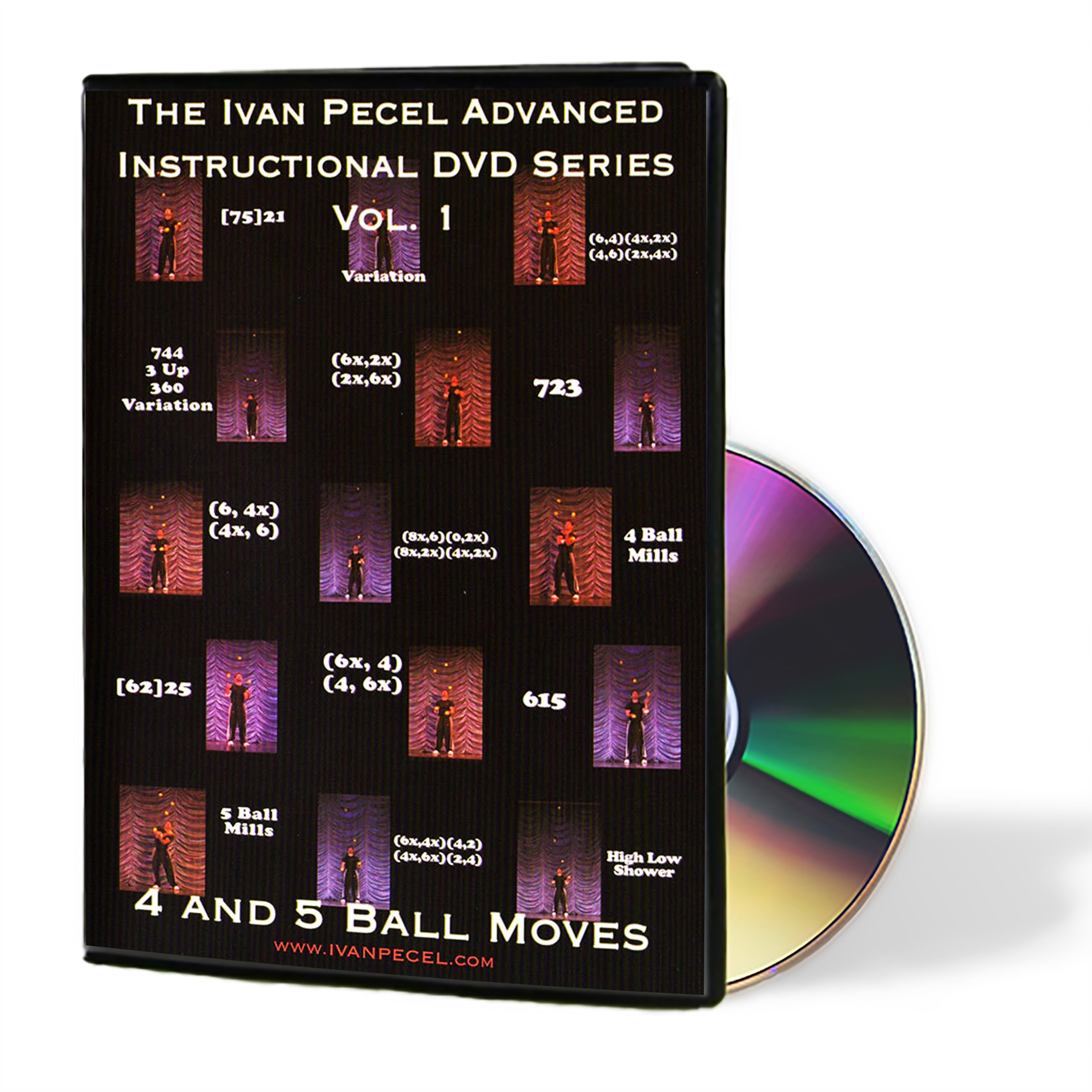 Ivan Pecel 4 & 5 Ball Moves - Advanced Instructional DVD Series Volume 1