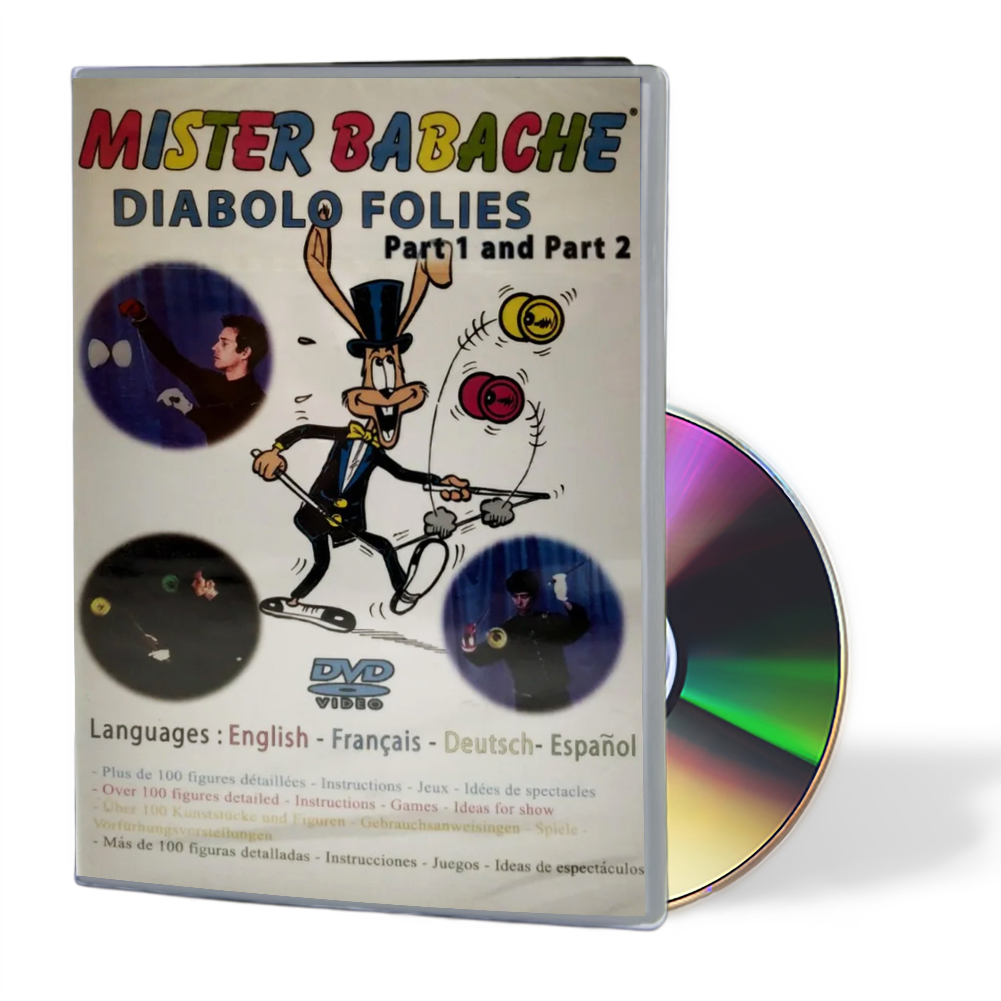 Mr Babache Diabolo Folies Part 1 and Part 2 DVD