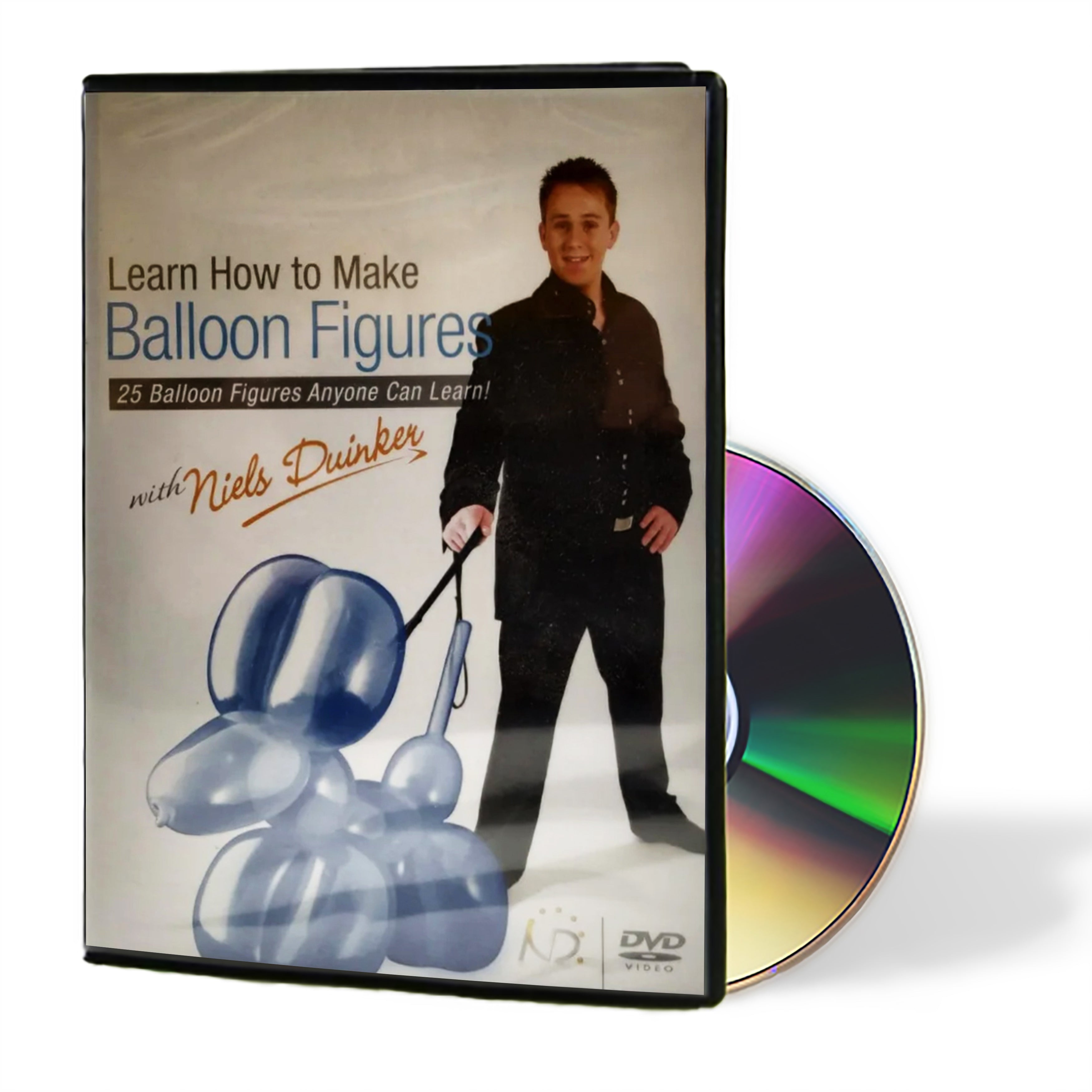 Learn how to make Balloon figures with Niels Duinker DVD