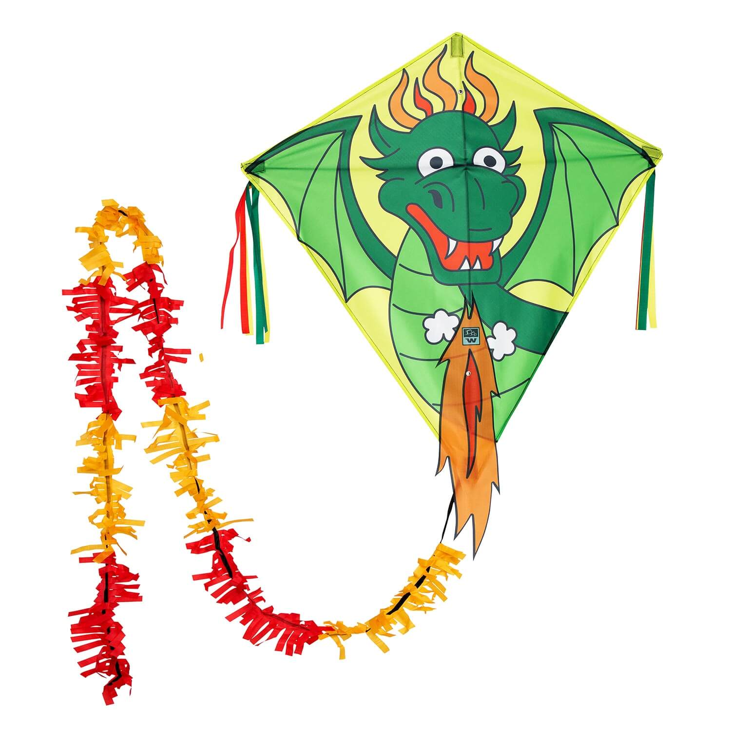 Eddy Dragon Kite for Kids (Ages 3+): Easy-Fly Beginner Kite, Ready to Fly