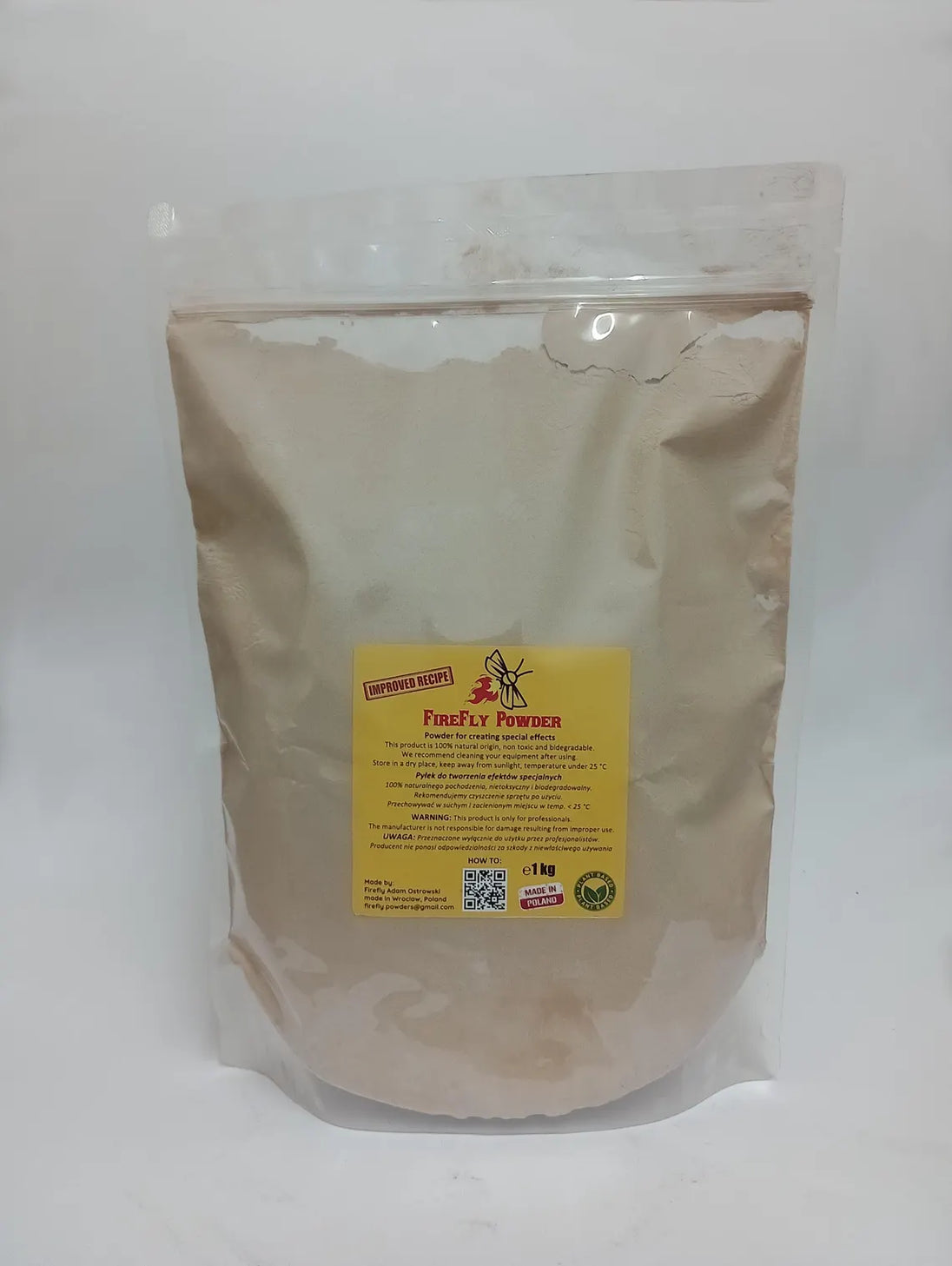 Flowamed Powder FireFly Powder: Improved Lycopodium Alternative for Extreme Flame Effe