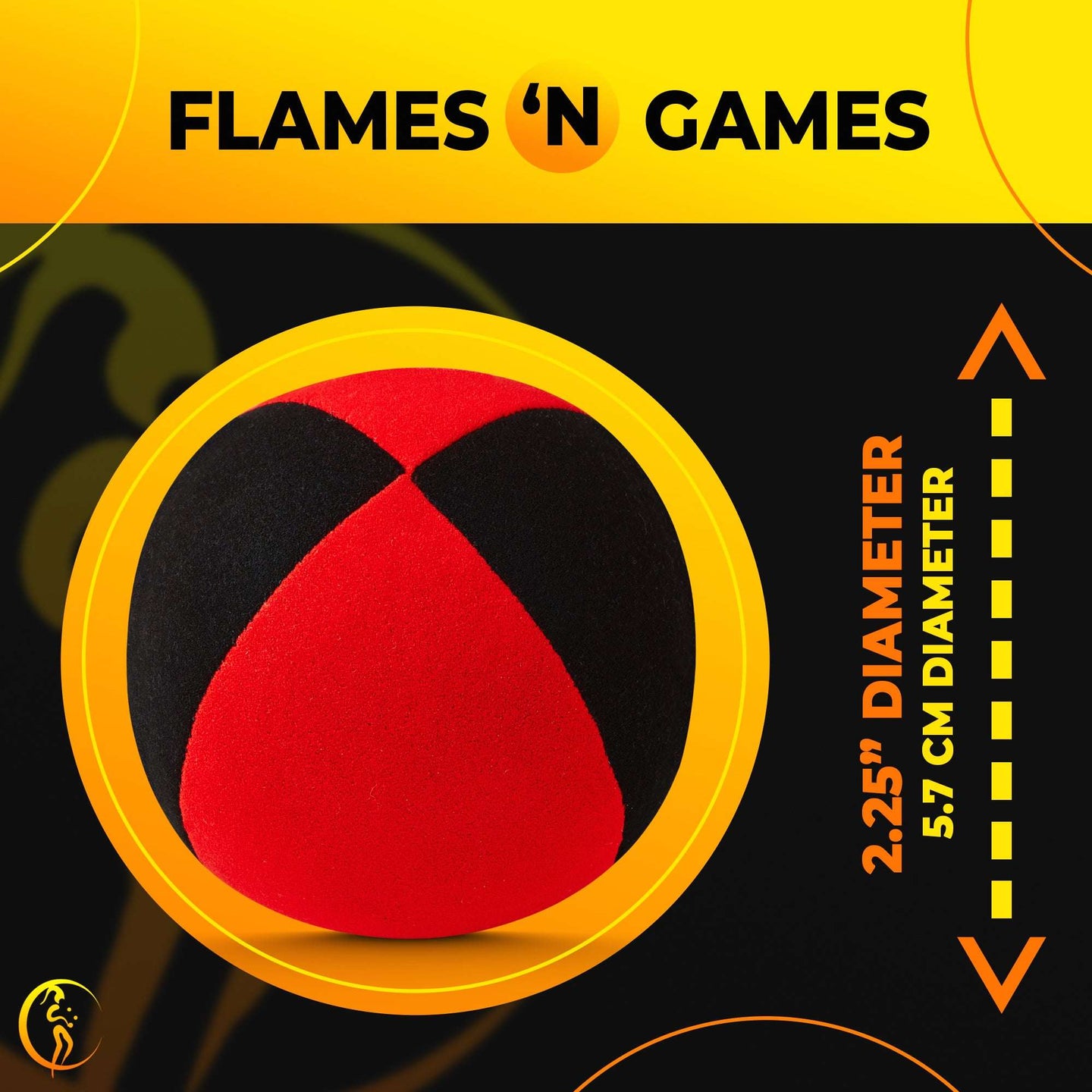 Flame 'N Games Suede Juggling Balls - Bulk Deal
