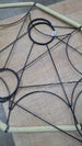 KT Black 'Wings' Rope Fire Fan Pair - Oddballs