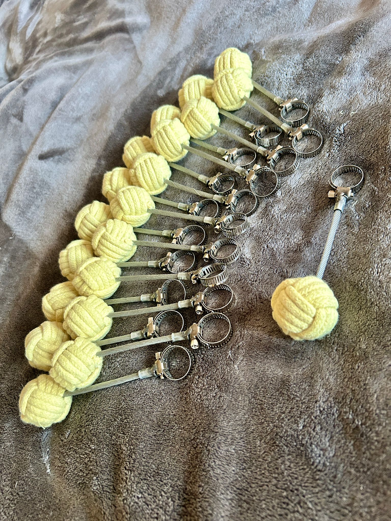 Voidspace “Monkey Fist” Hoop Wicks | Handmade in the UK