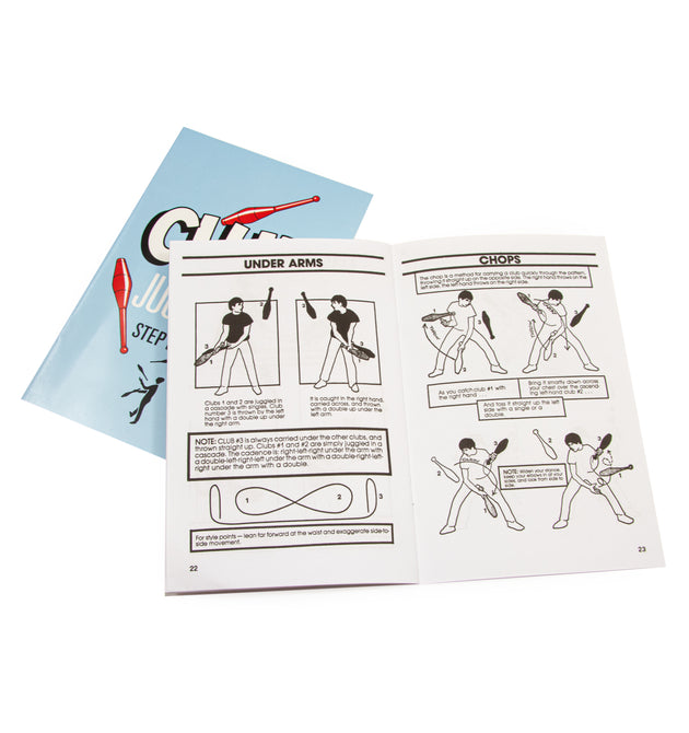 Step By Step Club Juggling (Juggling Book) - Oddballs