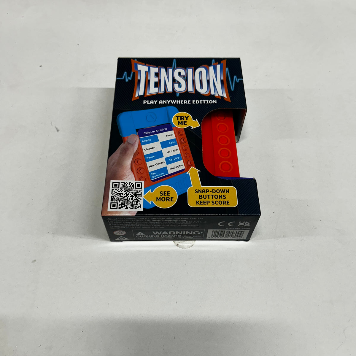 Cheatwell Games Travel Tension - The Play Anywhere Top 10 Naming Game Edition - Bargain Basement