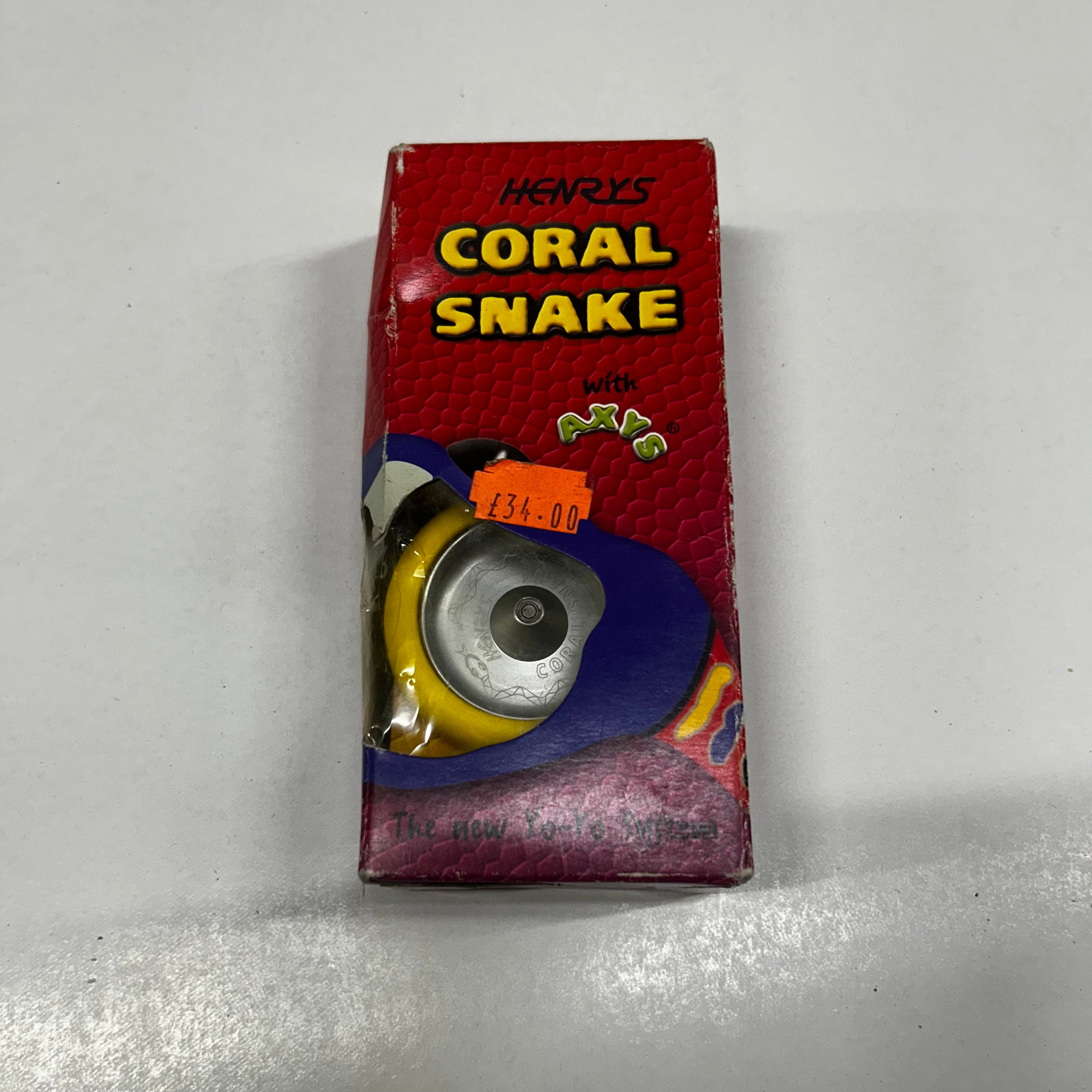 Henrys Coral Snake Yoyo - Bargain Basement