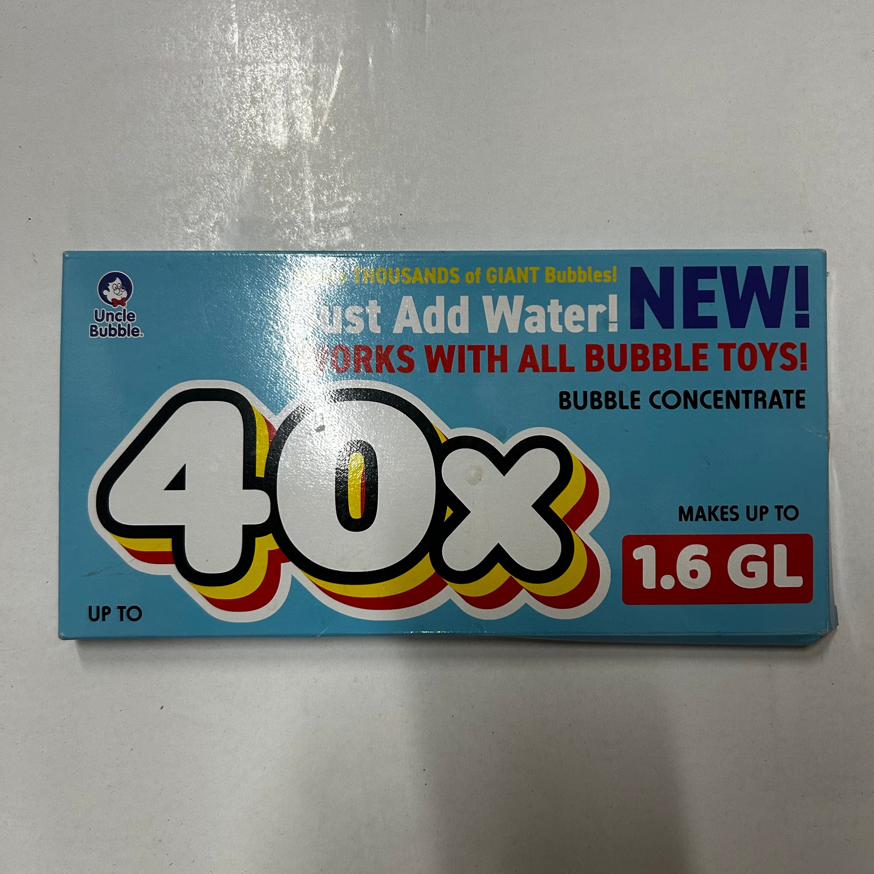 Uncle bubble refil concentrate 1:9 50ml (3 Bags) - Bargain Basement