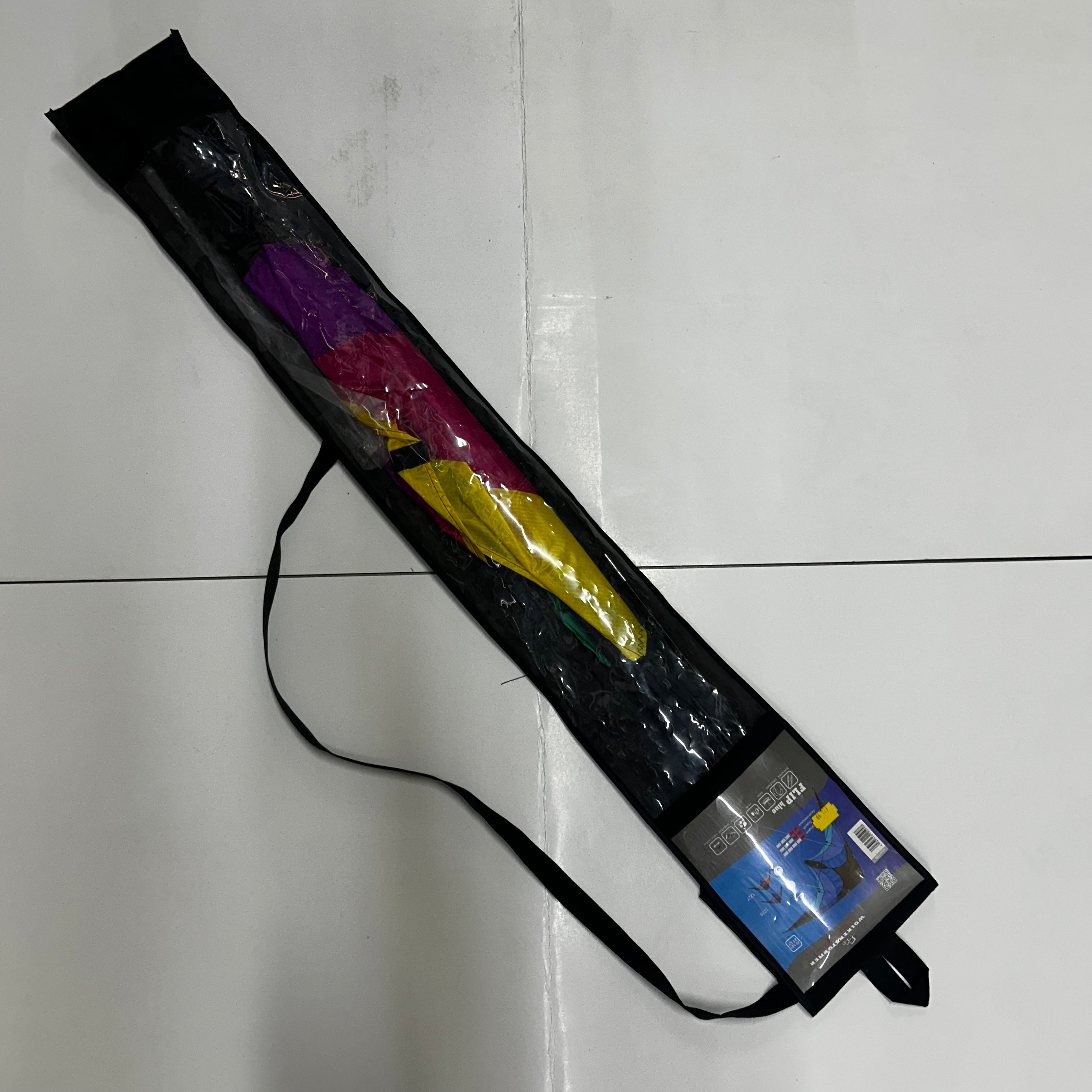 Wolkensturmer | Flip Kite - Blue - Delta Two-Lined Traditional Flying Stunt Kite -140cm - Bargain Basement
