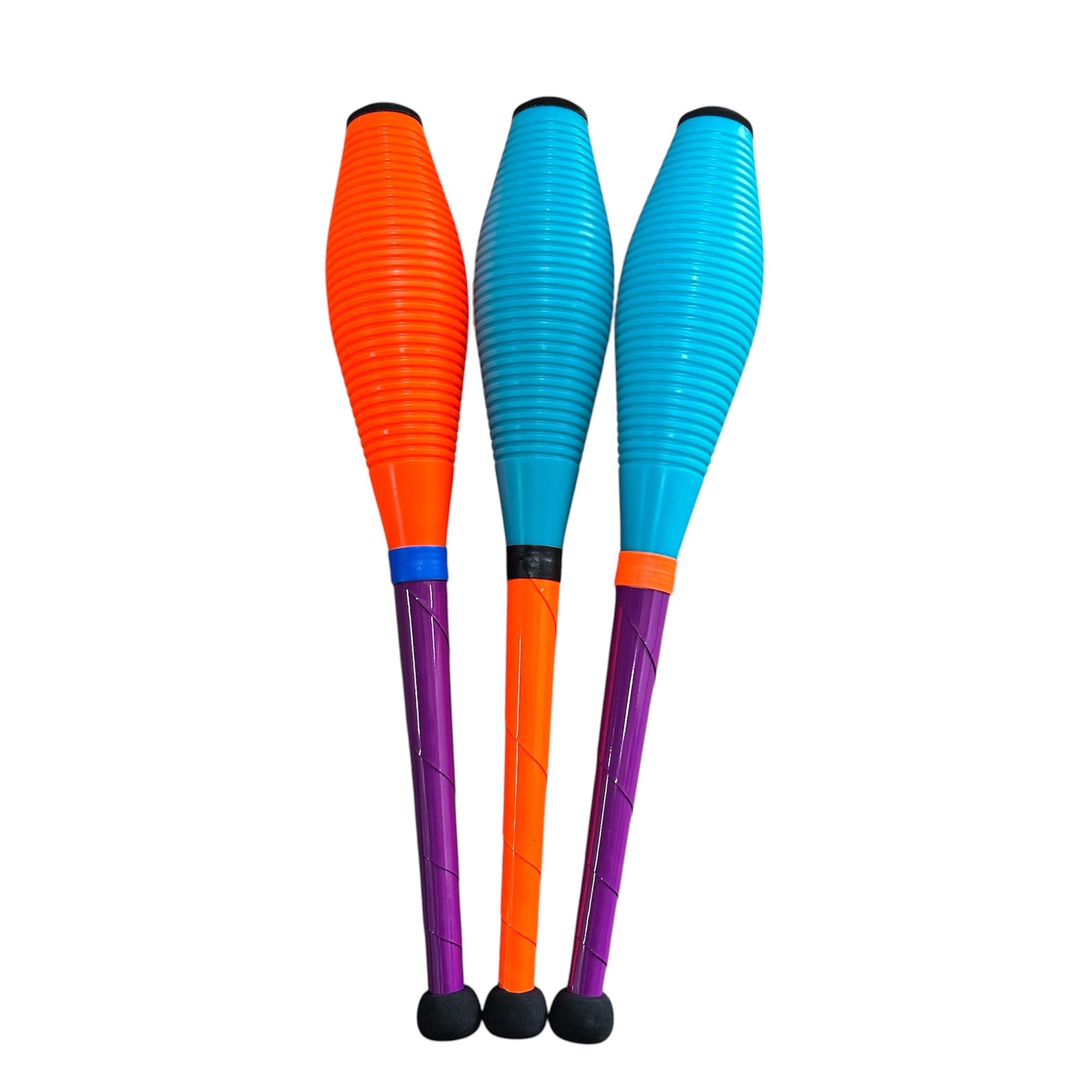 Henry's Custom Pirouette Trainer Grip Juggling Clubs - set of 3 - Bargain Basement