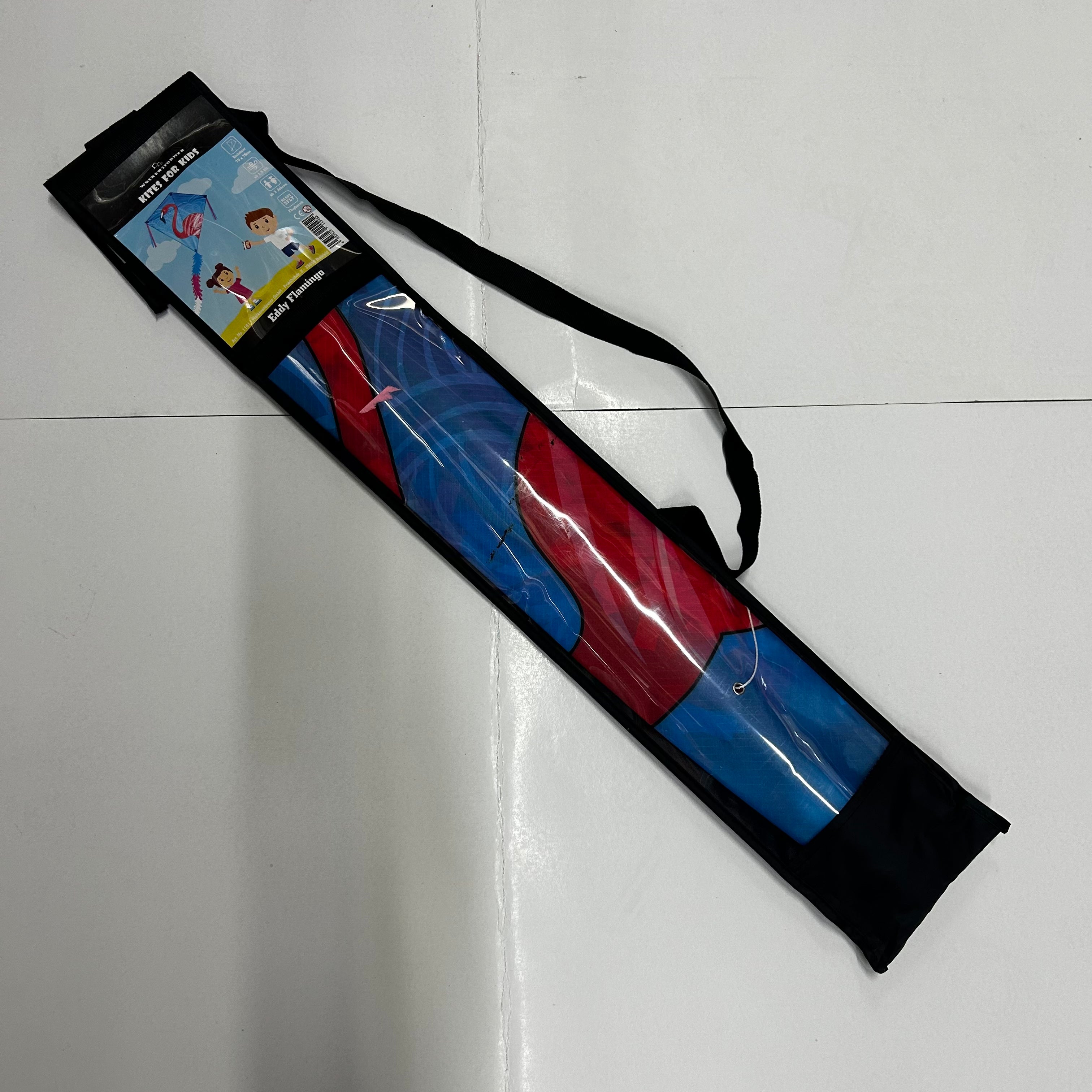 Wolkenstuermer Eddy Flamingo - Delta Single Line Traditional Flying Kite - Bargain Basement