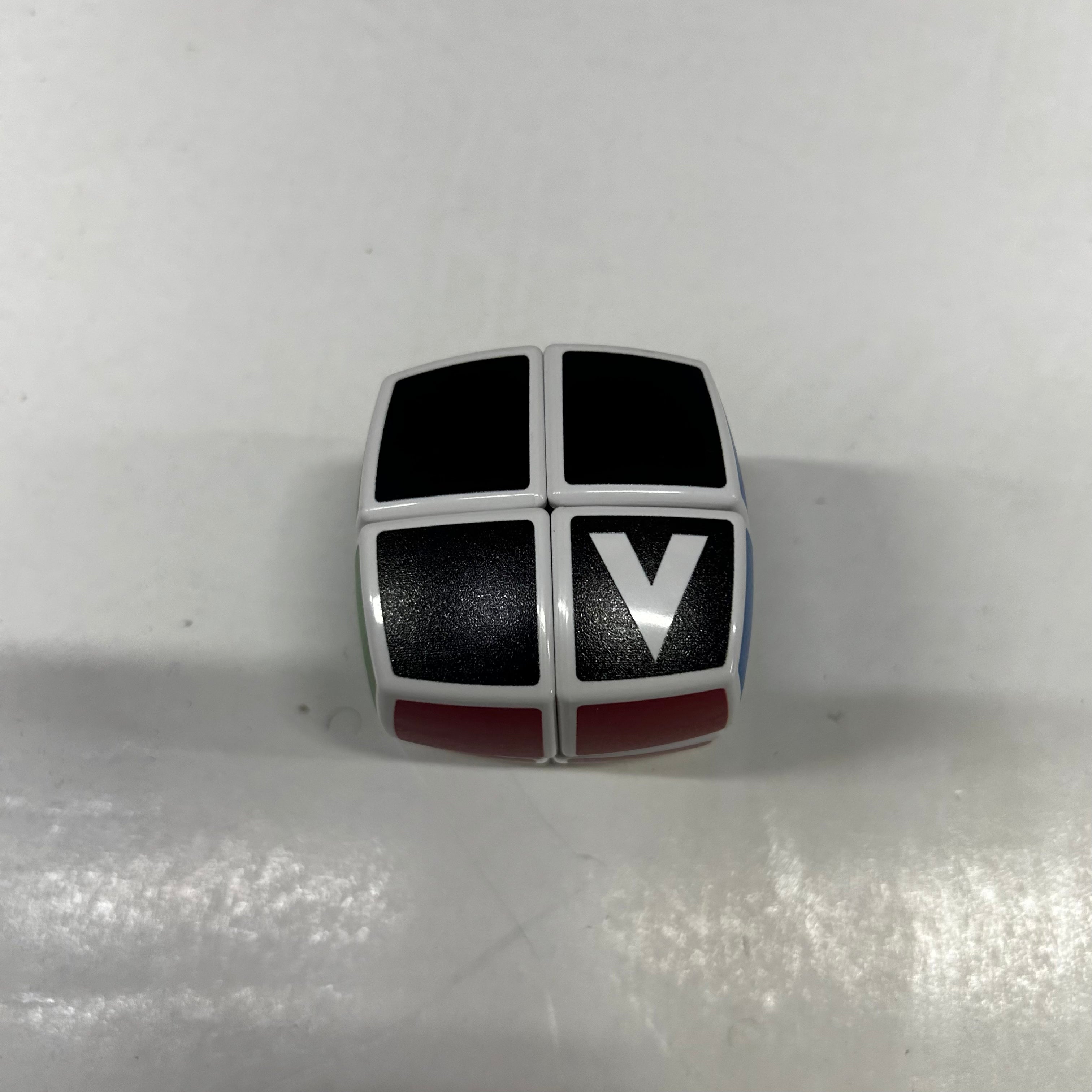 V-Cube 2b - White 2x2x2 - Pillow Speed Cube Puzzle - Bargain Basement